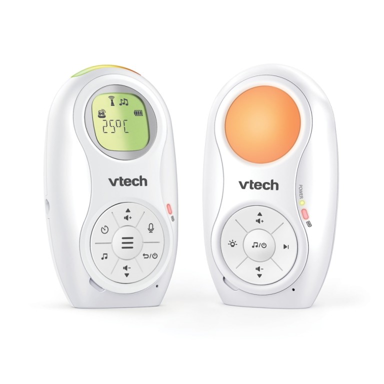 Vtech DM1214 bébiőr audio dupla akkumulátorral, éjjeli fénnyel, altatódallal