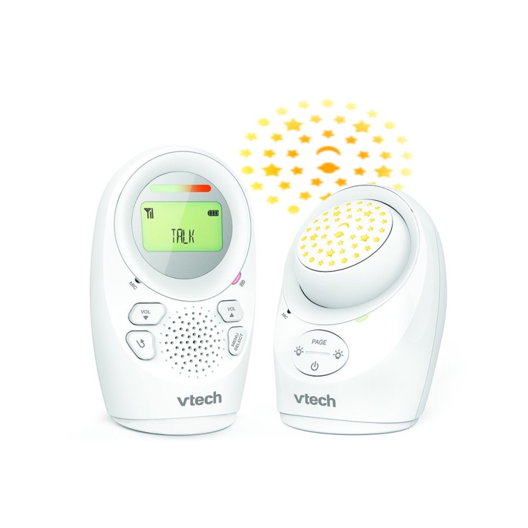 Vtech DM1212 bébiőr audio kétirányú éjjeli fénnyel és projectorral