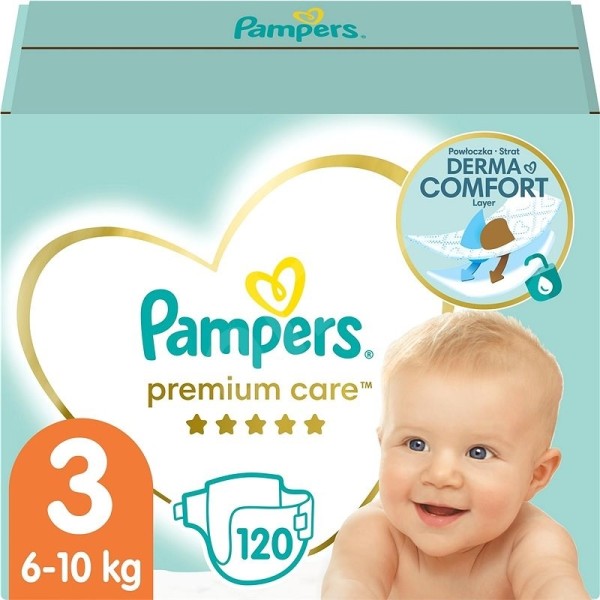 Pampers Premium Care 3 Midi 120 db