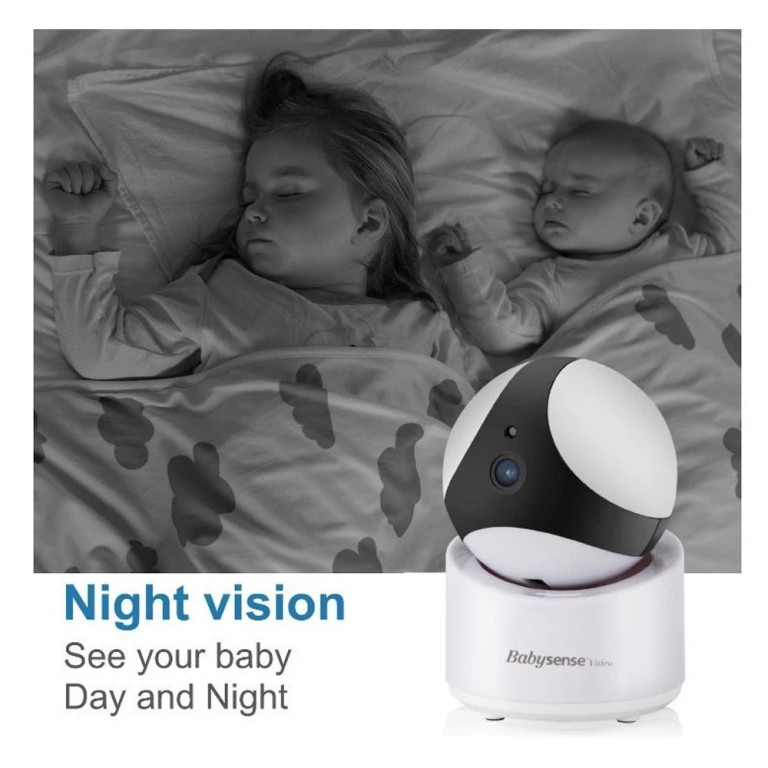 Babysense V65 kamerás bébiőr 300m