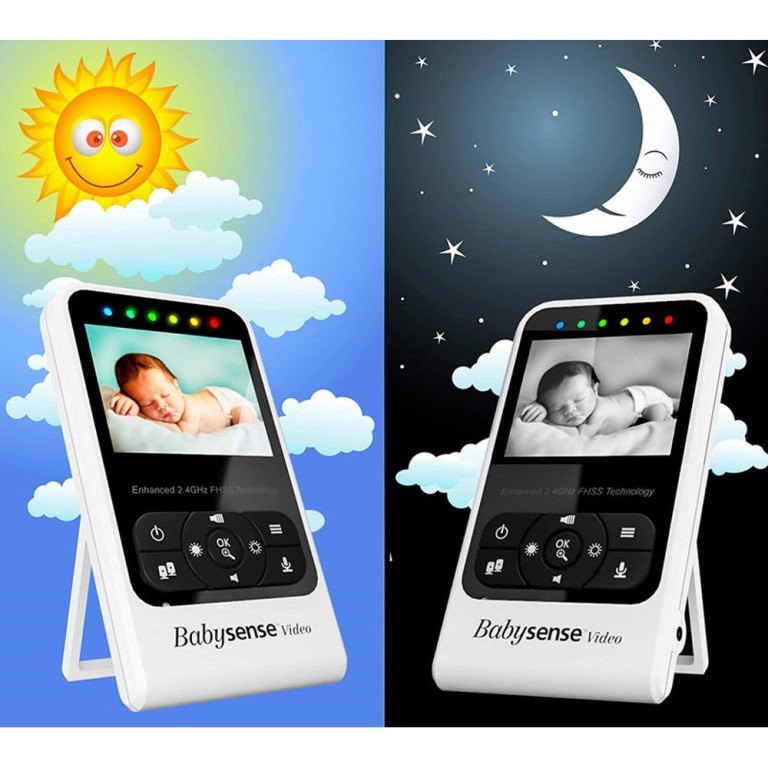 Babysense V24R kamerás bébiőr 300m