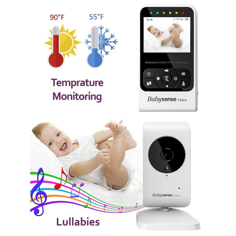 Babysense V24R kamerás bébiőr 300m