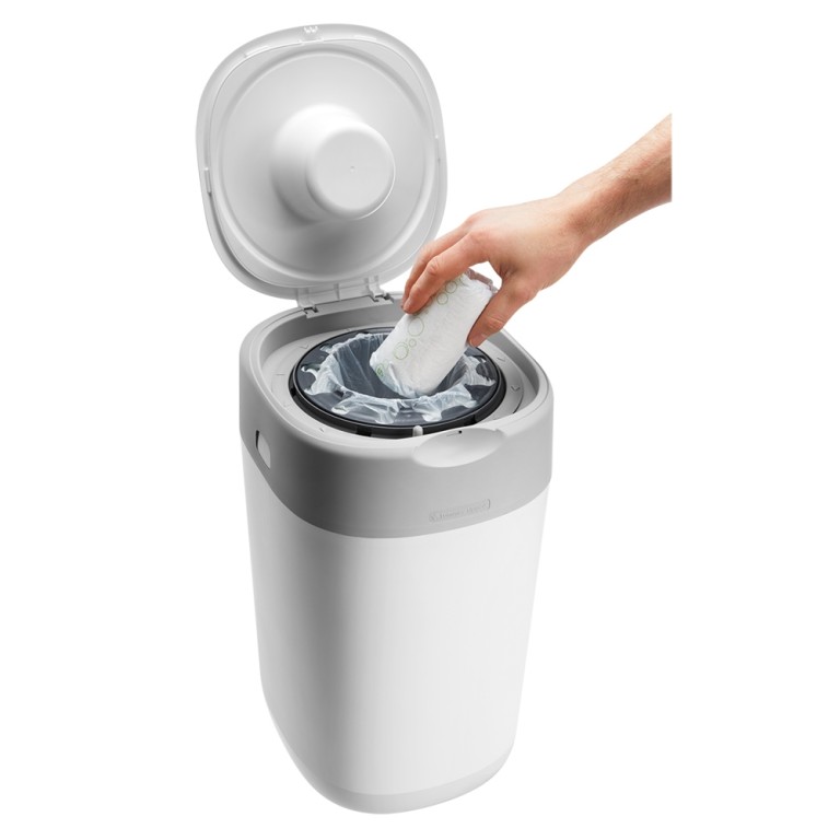 Tommee Tippee Twist and Click pelenkakuka - fehér + 4db utántöltő