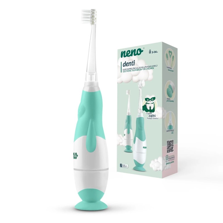 Neno Denti elektromos fogkefe - menta 3hó - 3 év