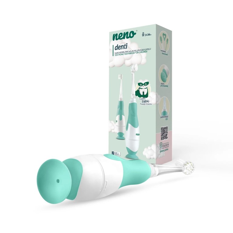 Neno Denti elektromos fogkefe - menta 3hó - 3 év