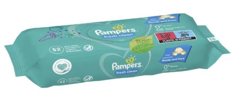  Pampers Fresh Clean törlőkendő  52 lap