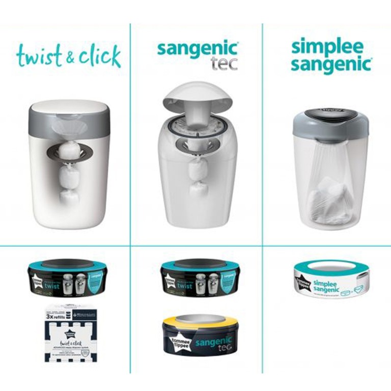 Tommee Tippee Simplee Sangenic utántöltő - 6db