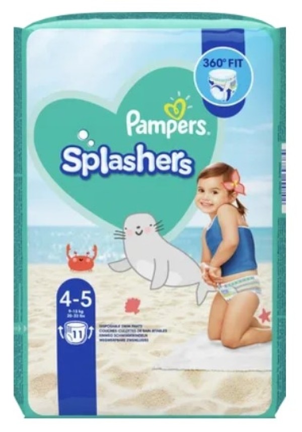 Pampers Splashers úszópelenka 4-5 Maxi 9-15 kg 11 db