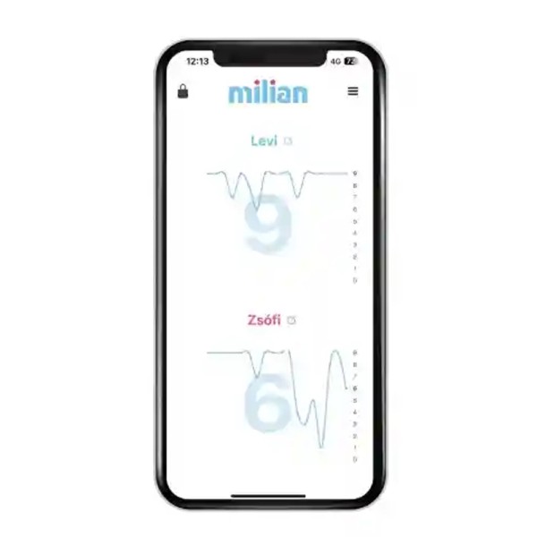 Milian légzésfigyelő PRO Bluetooth One 1db érzékelőlappal